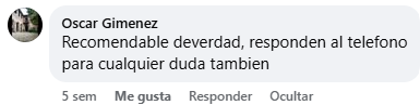 Comentario de Oscar Gimenez
